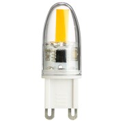 SUNLITE LED G9 2.5W 25W Halogen Equivalent Bi-Pin Base Dimmable Clear RoHS Light Bulb, 3000K, 6PK 80866-SU